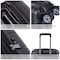 Eminent Voyager KH91-24 Hard Casing Medium Check-In Luggage Trolley 65cm Dark Grey