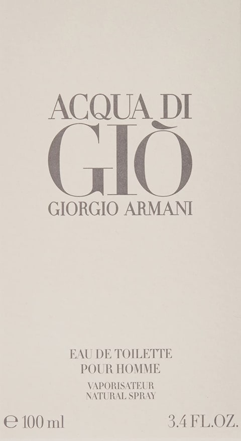 Giorgio Armani Acqua Di Gio Eau De Toilette For Men - 100ml