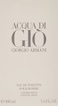 Giorgio Armani Acqua Di Gio Eau De Toilette For Men - 100ml