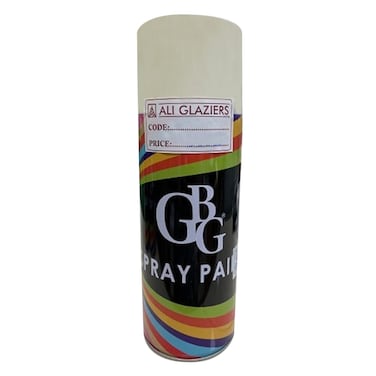 GBG SPRAY PAINT CREAM WHITE A46