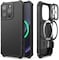 elago Magnetic Armor for iPhone 15 Pro Max Military Grade compatible with MagSafe case cover with Rigid Pattern - Black