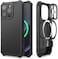 elago Magnetic Armor for iPhone 15 Pro Max Military Grade compatible with MagSafe case cover with Rigid Pattern - Black