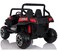 Megastar  RIDEON 12V  2 SEATER KIDS BUGGY 4x4  WITH RUBBER TYRES &amp; LEATHER SEATS