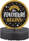 Creative Converting Grad The Adventure Begins Honeycomb Centerpiece- 12-inch x 9-inch Size
