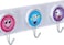 Royalford 5 Pcs Sticky Hooks, Plastic With Steel Hook, Rf10453, Self Adhesive Wall Hook, Smiley Hooks For Bathroom, Kitchen, Bedrooms, Closet, Office, Showrooms, Laundry Room And More