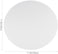 Generic Round Canvas Painting Board Stretched Artist Canvas Blank Art Painting Board Oil Paint Canvas Sketch Board For Diy Crafting