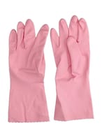 Buy Vileda Sensitive Reusable Gloves Pink S/7 in Saudi Arabia