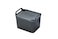 Strata, Medium Urban Store Basket, Charcoal Grey Color, Made in UK
