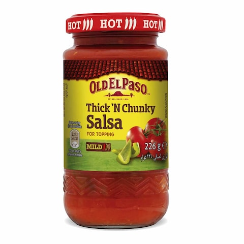 Old El Paso Thick And Chunky Hot Salsa 226GR