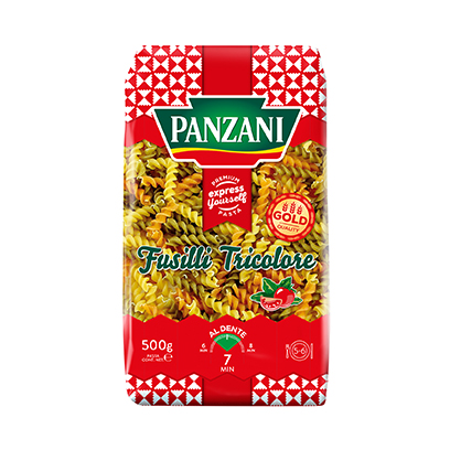 Panzani Pasta Fusilli Ticolor 500GR