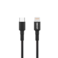 سلك شاحن ليفوري Type-C الى ايفون بطول 1 م بلاستيك - اسود