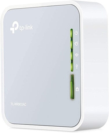 Tp-Link Ac750 Wireless Portable Nano Travel Router - Wifi Bridge/Range Extender/Access Point/Client Modes, Mobile In Pocket(Tl-Wr902Ac)