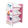 Super Girl Toy Storage with 3Bins -  Multicolour