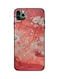 Theodor - Protective Case Cover For Apple iPhone 11 Pro Max Red/Grey