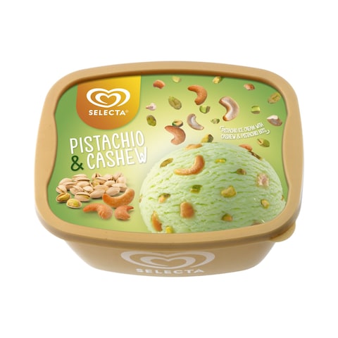 Selecta Pistachio And Cashew Ice Cream 750ml