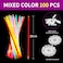 ESSEN Glow Sticks Party favors for kids Glow in the Dark with Connectors &ndash; Set of 100
