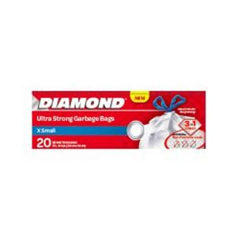 Diamound Ultra Strong Garbage Bags Small 10 Bags
