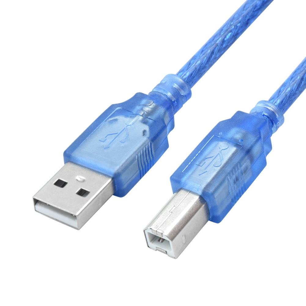 Buy Printer Cable Transparent Blue 2 Meter Online | Carrefour UAE