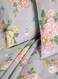 KLUB LINEN Double Comforter 4PC Set Jasmine Blossom 144TC Poly Cotton Printed Design