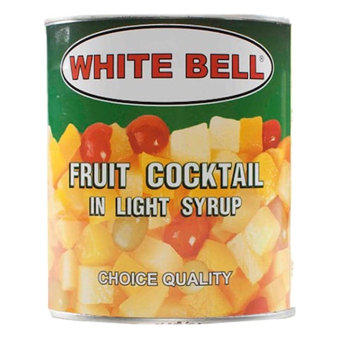 White Bell Fruit Cocktail In Light Syrup 820GR