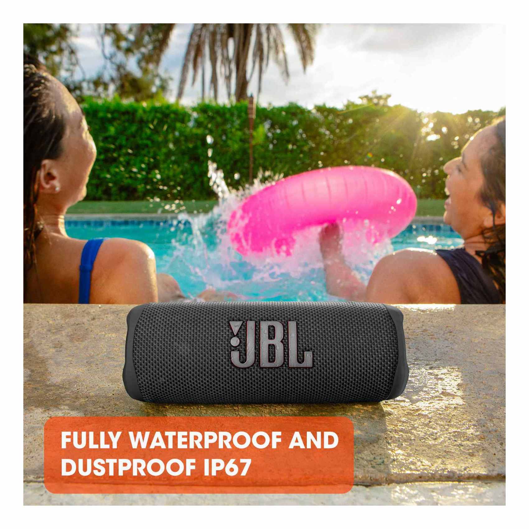 JBL Flip 6 IP67 Portable Bluetooth Speaker Waterproof With Powerful Sound And Deep Bass Squad