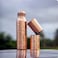 Pure Hammered Copper Bottle 1000ML with 2 Glasses