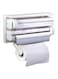 Generic Triple Paper Dispenser White