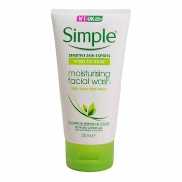 SIMPLE MOISTURISING FACE WASH 150ML