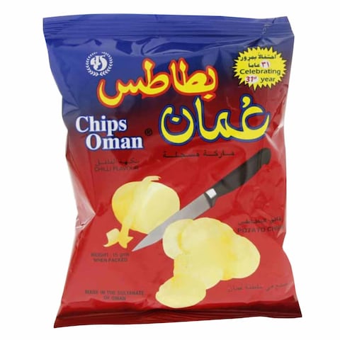 Oman Potato Chips Oman Chilli 22g