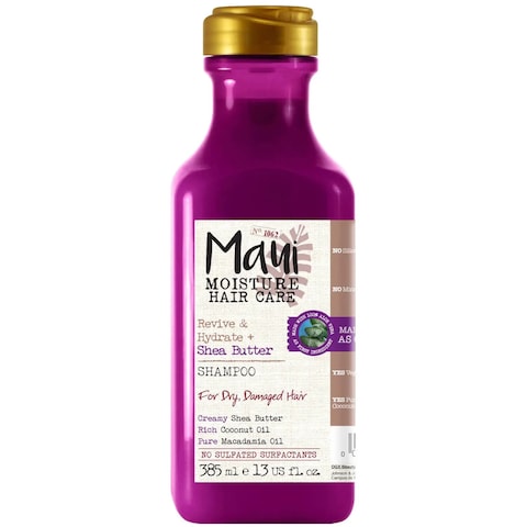 اشتري Maui Moisture - Shampoo, Revive  Hydrate + Shea Butter, 385Ml في الامارات