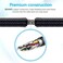 Promate 3D 4K Right Angle HDMI Cable 5M Black