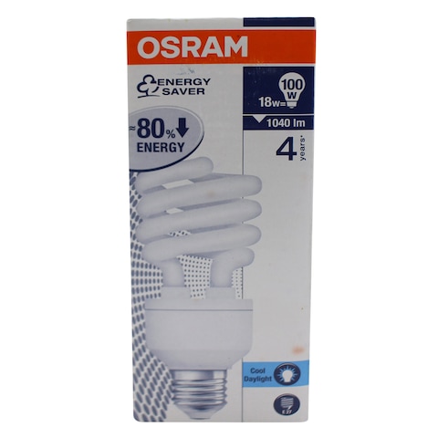 OSRAM 18W E27 E/SAVING LAMPS D/L