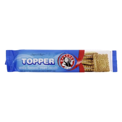 Bakers Original Topper Vanilla Cream Biscuits 125g