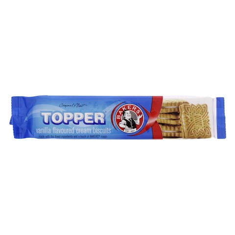 Bakers Original Topper Vanilla Cream Biscuits 125g