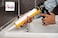 Abbasali Silicone Glue Gun Orange With Silicon Clear/White For Reapairing Uses In Bathrooms, Doors And For Fixings Other Items