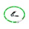 Karlie Visio Light Led 70 Cm Hose Collar Green