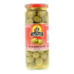 Buy Figaro Plain Green Olives 450g in UAE