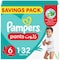 Pampers Baby-Dry Pants Diapers With Aloe Vera Lotion Size 6 (16-21kg) 132 Pants