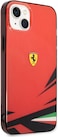 CG Mobile Ferrari PC/TPU Case With Double Layer Print Compatible With iPhone 14 Max (Red)