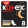 Kotex Maxi Protect Thick Pads Overnight Protection Sanitary Pads with Wings 8 Sanitary Pads