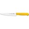 Tramontina Since 1911, Made In Brazil Professional 10 Inches Meat Knife With Stainless Steel Blade And Yellow Polypropylene Handle With Antimicrobial Protection