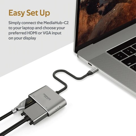 محول عرض USB-C عالي الوضوح