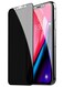 Muzz Privacy Antispy Glass Screen Protector For iPhone XS MAX Clear