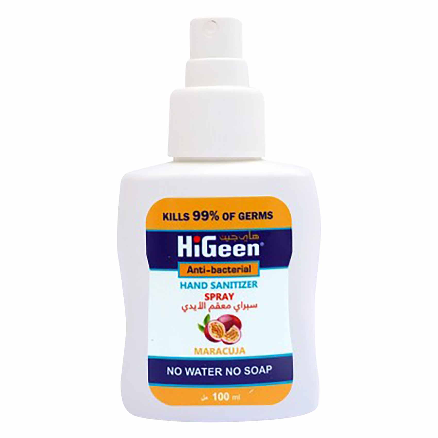 HiGeen Hand Sanitizer Maracuja 100 Ml