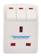 Terminator Brand UK Socket 3 way Multi Adaptor with individual switches - TMA 33S