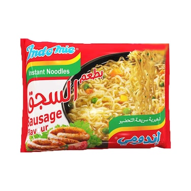 Indomie Sausage Flavour Noodles - 70 grams