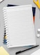 Lowha Spiral Notebook With 60 Sheets And Hard Paper Covers With Butterflies Note Design, For Jotting Notes And Reminders, For Work, University, School