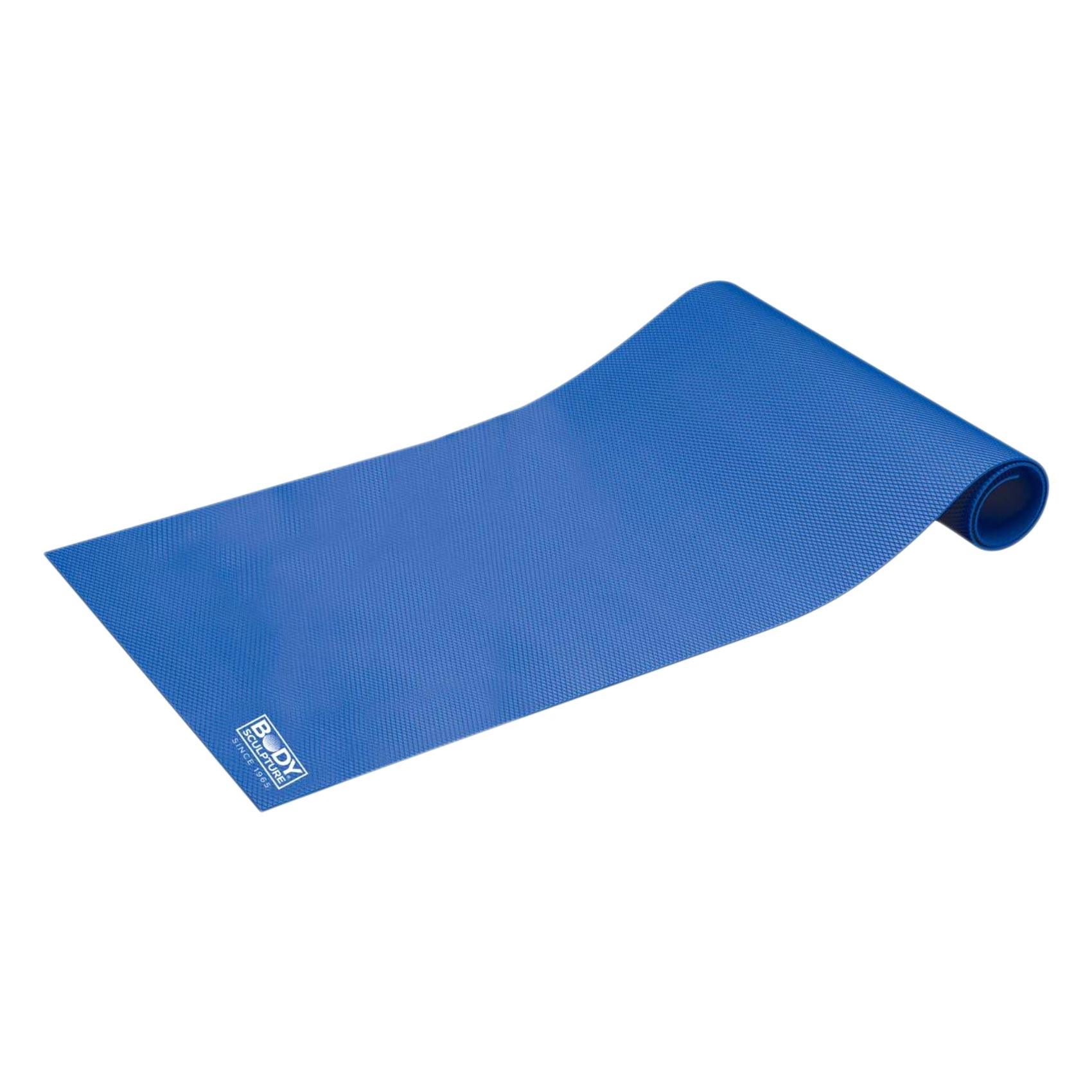 Body Sculpture Yoga Mat With Strap Blue