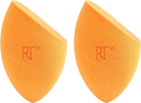 Buy Real Techniques Miracle Complexion Sponge Makeup Blender, Set Of 2 Beauty Sponges in Saudi Arabia