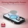 Moxedo Magnetic Protective Case 360 Protection Clear Case Hard PC with Built-in Strong Magnets Compatible with MagSafe Designed for iPhone 14 Pro 6.1 inch (Black)